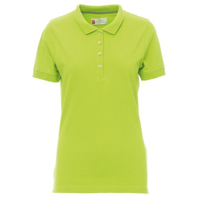 Дамска тениска с яка PAYPER VENICE ACID GREEN