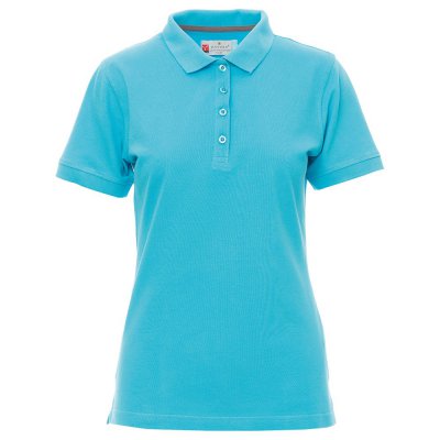 Дамска тениска с яка PAYPER VENICE ATOLL BLUE