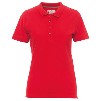Дамска тениска с яка PAYPER VENICE RED