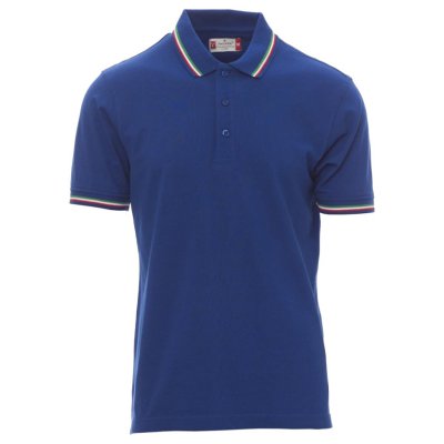 Тениска с яка PAYPER ITALIA ROYAL BLUE