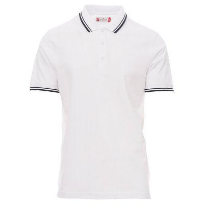 Тениска с яка PAYPER SKIPPER WHITE