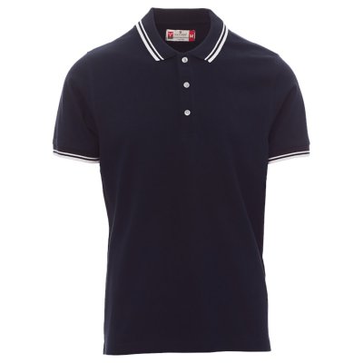 Тениска с яка PAYPER SKIPPER NAVY