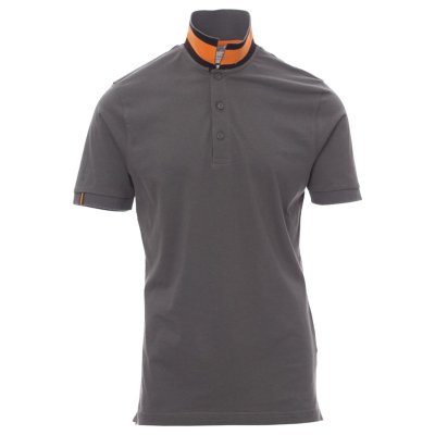 Тениска с яка PAYPER MEMPHIS DARK GREY