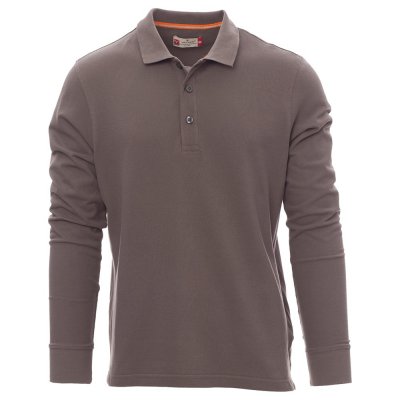 Блуза с дълъг ръкав и яка PAYPER FLORENCE DARK GREY