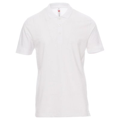 Тениска с яка PAYPER ROME WHITE
