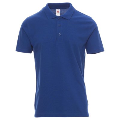 Тениска с яка PAYPER ROME ROYAL BLUE