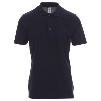 Тениска с яка PAYPER ROME NAVY BLUE