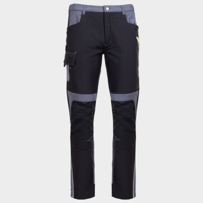 Работен панталон PRISMA SOFTSHELL 2.0 BLACK/GREY