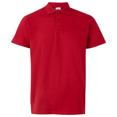 Тениска с яка VELILLA RED