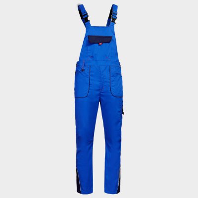 Работен полугащеризон PRISMA LIGHT STRETCH ROYAL BLUE/NAVY