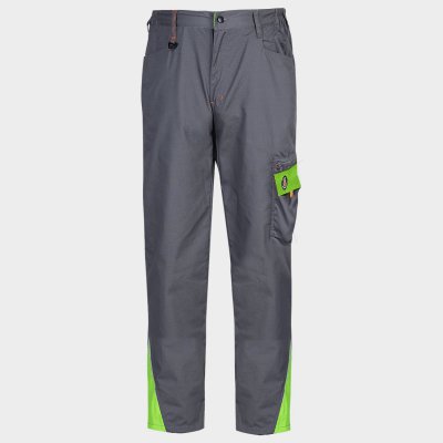 Работен панталон PRISMA LIGHT STRETCH GREY/GREEN