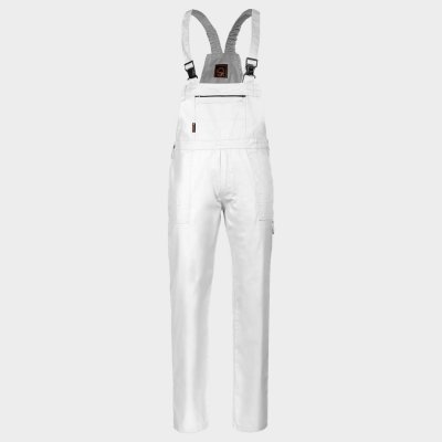Работен полугащеризон PLUTON T/C WHITE
