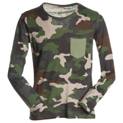 Блуза с дълъг ръкав PAYPER LIVING CAMOUFLAGE