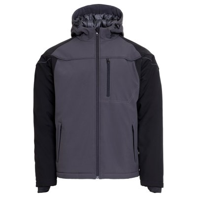 Софтшел яке PRISMA SOFTSHELL WINTER DARK GREY/BLACK