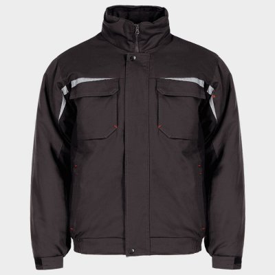 Работно яке KASTOR WINTER GREY COTTON GREY/BLACK