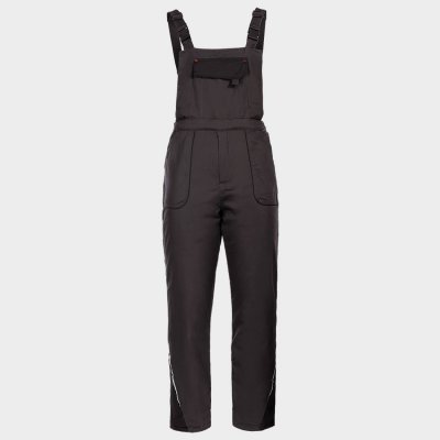 Работен полугащеризон KASTOR WINTER GREY COTTON
