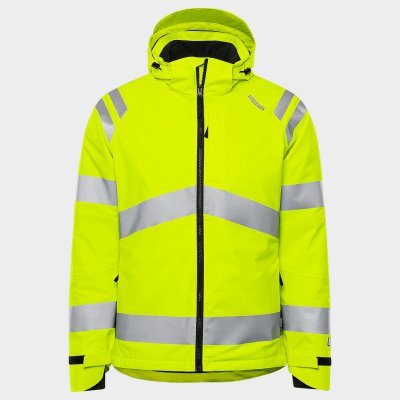 Работно яке FRISTADS HV 4682 GLPS YELLOW