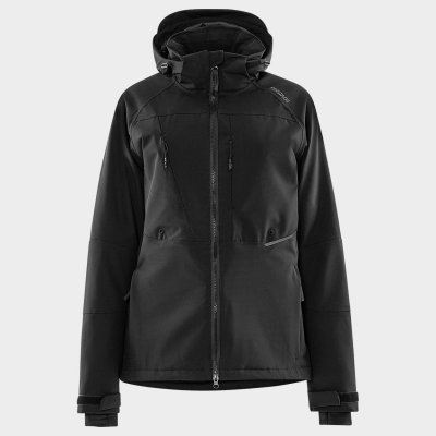 Дамско работно яке FRISTADS STRETCH WINTER BLACK