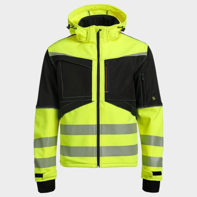Софтшел яке PRISMA 2.0 HV YELLOW/BLACK