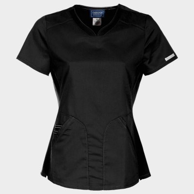 Дамска медицинска туника CHEROKEE V-NECK BLACK WWE601