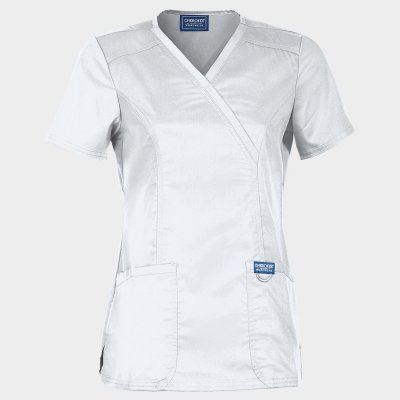 Дамска медицинска туника CHEROKEE WRAP WHITE WWE610