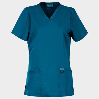 Дамска медицинска туника CHEROKEE V-NECK PETROL WWE620