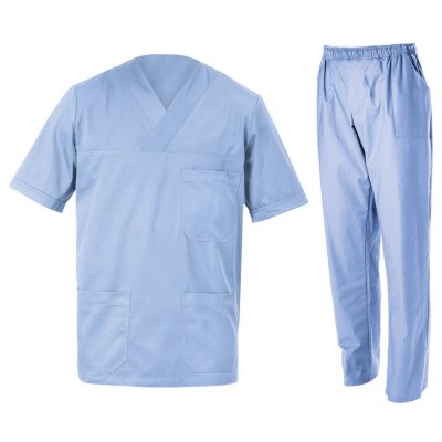 Медицински туника с панталон M3 LIGHT BLUE