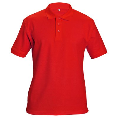 Тениска с яка KEYA RED