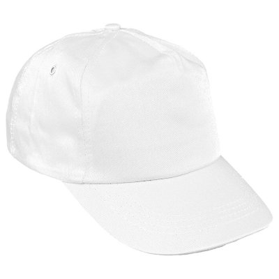 Шапка с козирка ROCKY WHITE